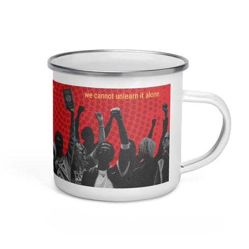 Private: GR3 Uprisers Enamel Mug – Red